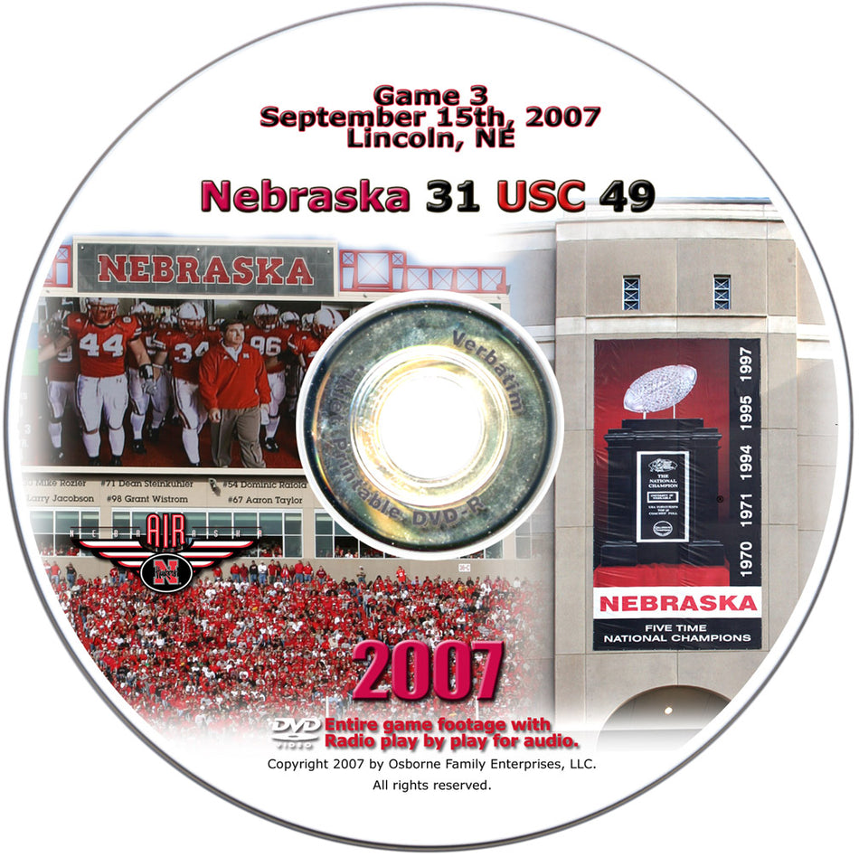 2007 Dvd USC
