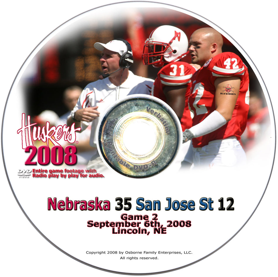 2008 Dvd San Jose State