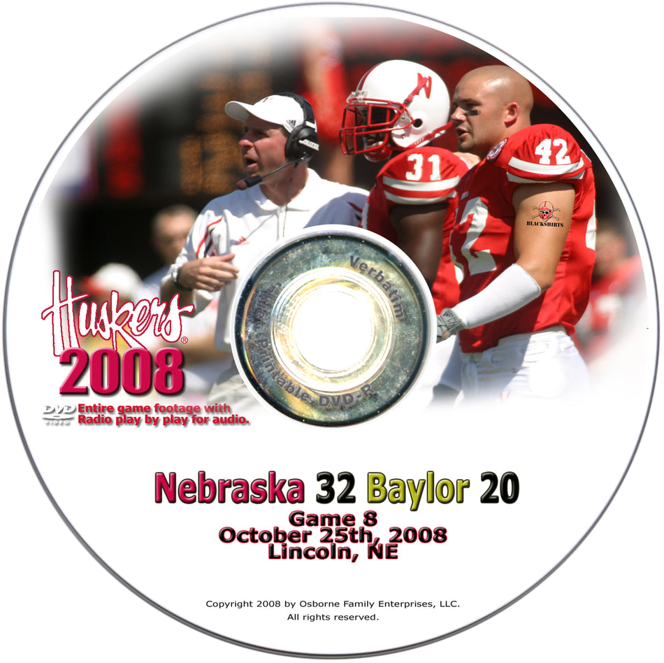 2008 Dvd Baylor