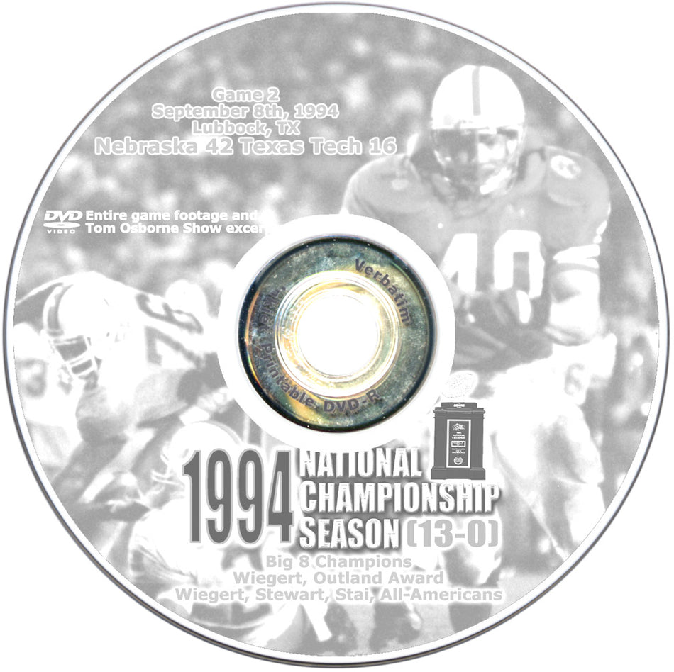 1994 Texas Tech Tom Osborne Show