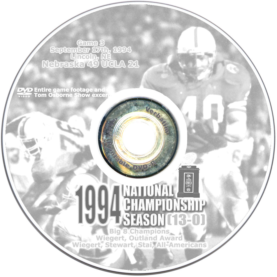 1994 UCLA Tom Osborne Show