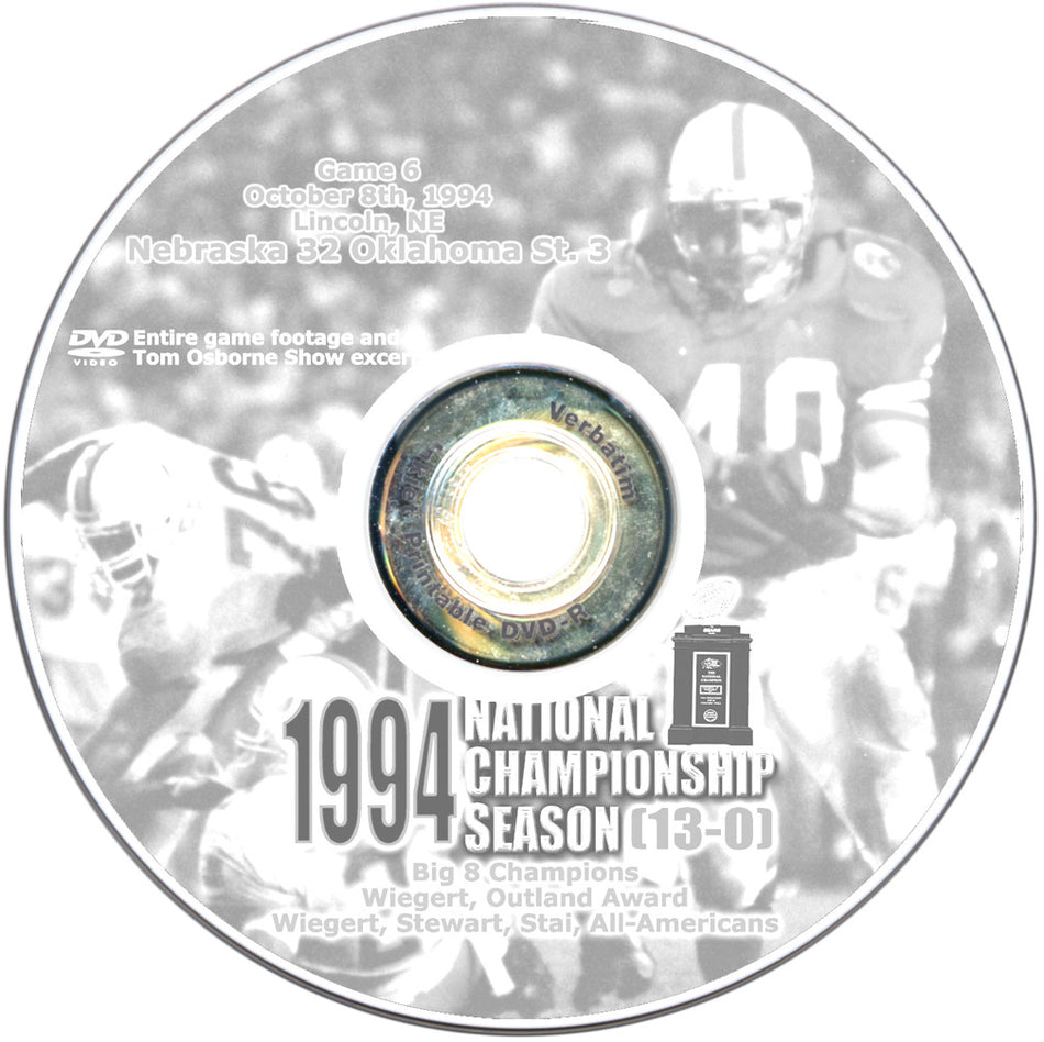 1994 Oklahoma St. Tom Osborne Show