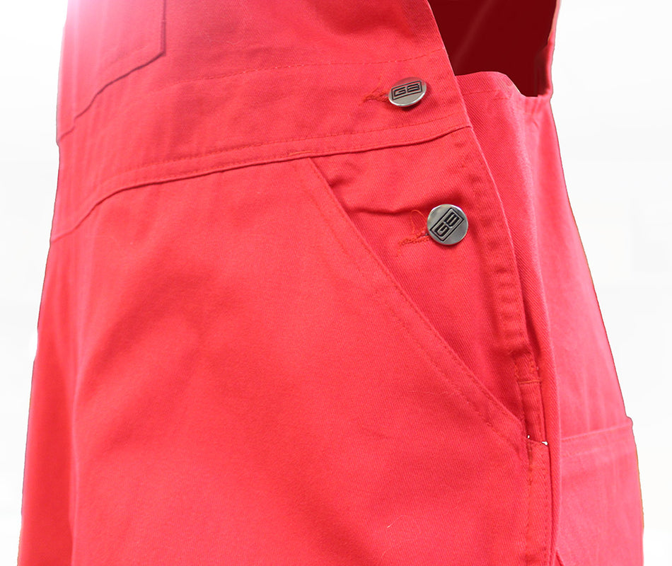 Santa Go Big Red Bib Overalls