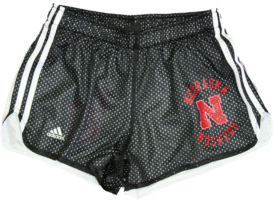 WOMENS BLACK MESH SHORT