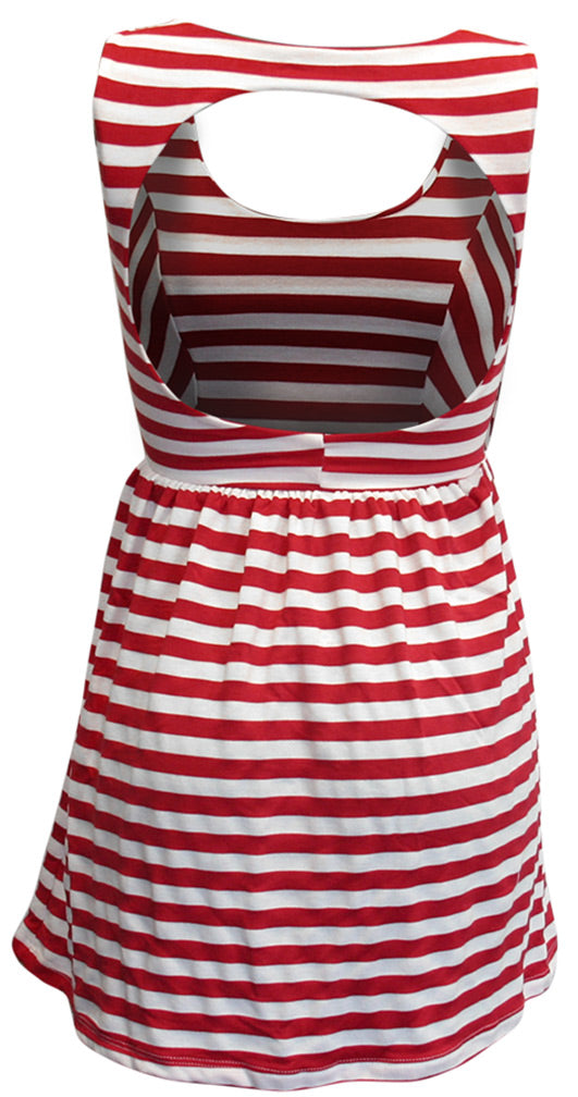 Husker Ladies Peek-A-Boo Dress