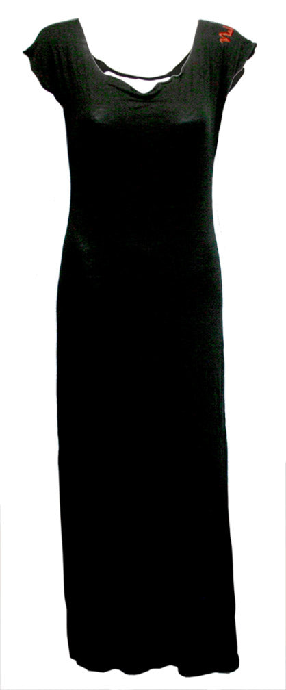 Womens Maxi Solid Dress
