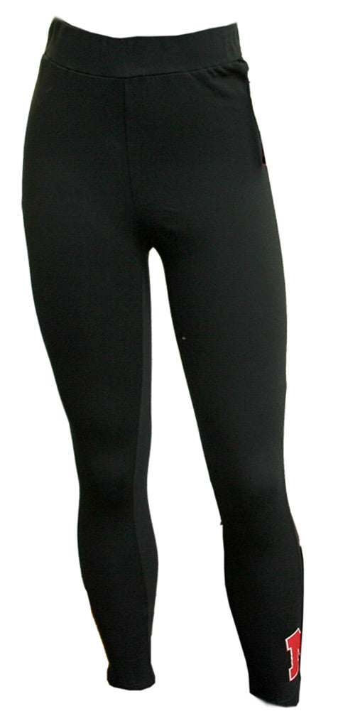 N Logo Black Fleece Legging