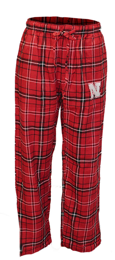 Husker N Mens Flannel Lounge Trousers
