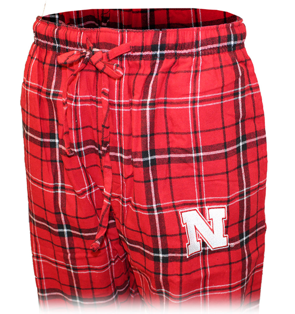 Husker N Mens Flannel Lounge Trousers