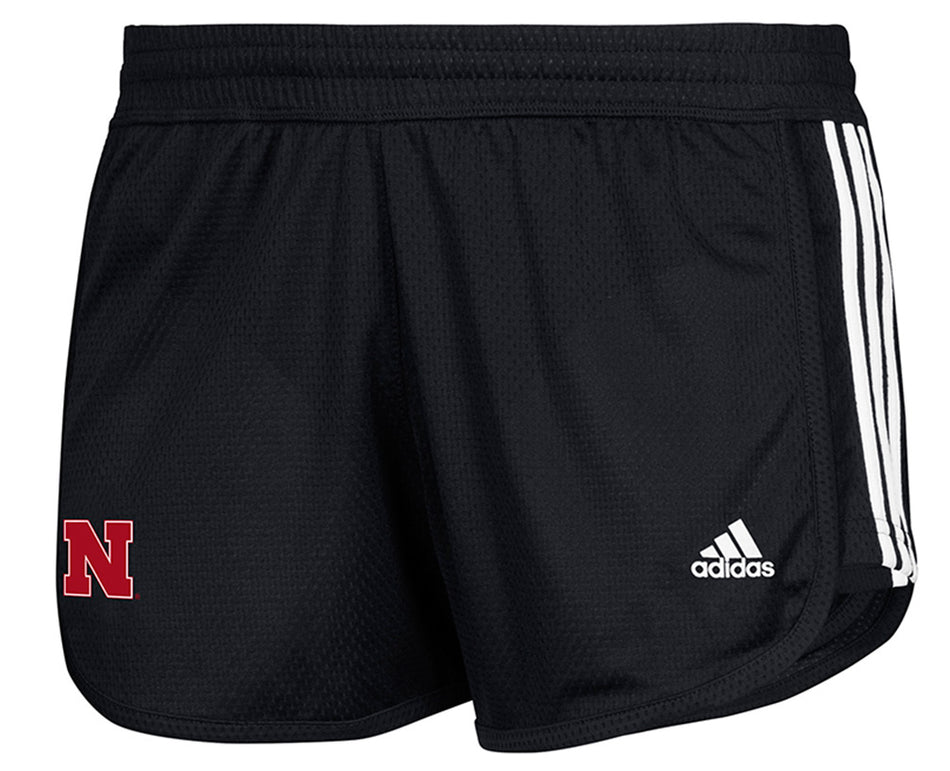 Adidas N Ladies 3 Stripe Black Short