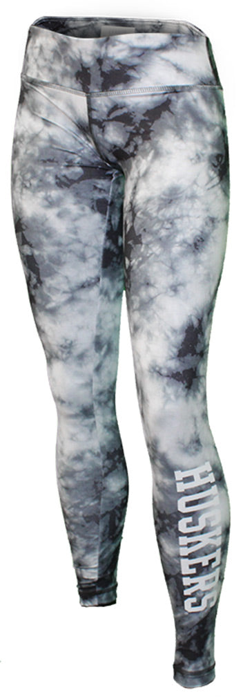 Tye Dye Huskers Leggings