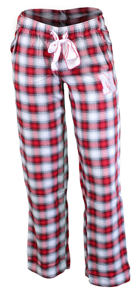 Nebraska Gals Plaid Sleepy Pants