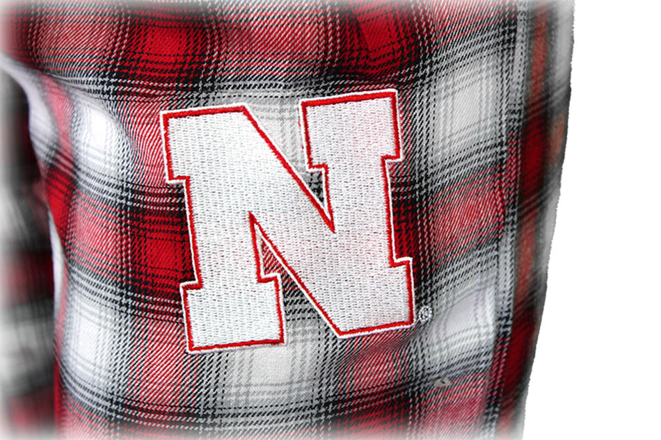Nebraska Gals Plaid Sleepy Pants
