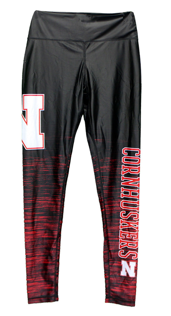 Ladies Huskers Showpiece Leggings