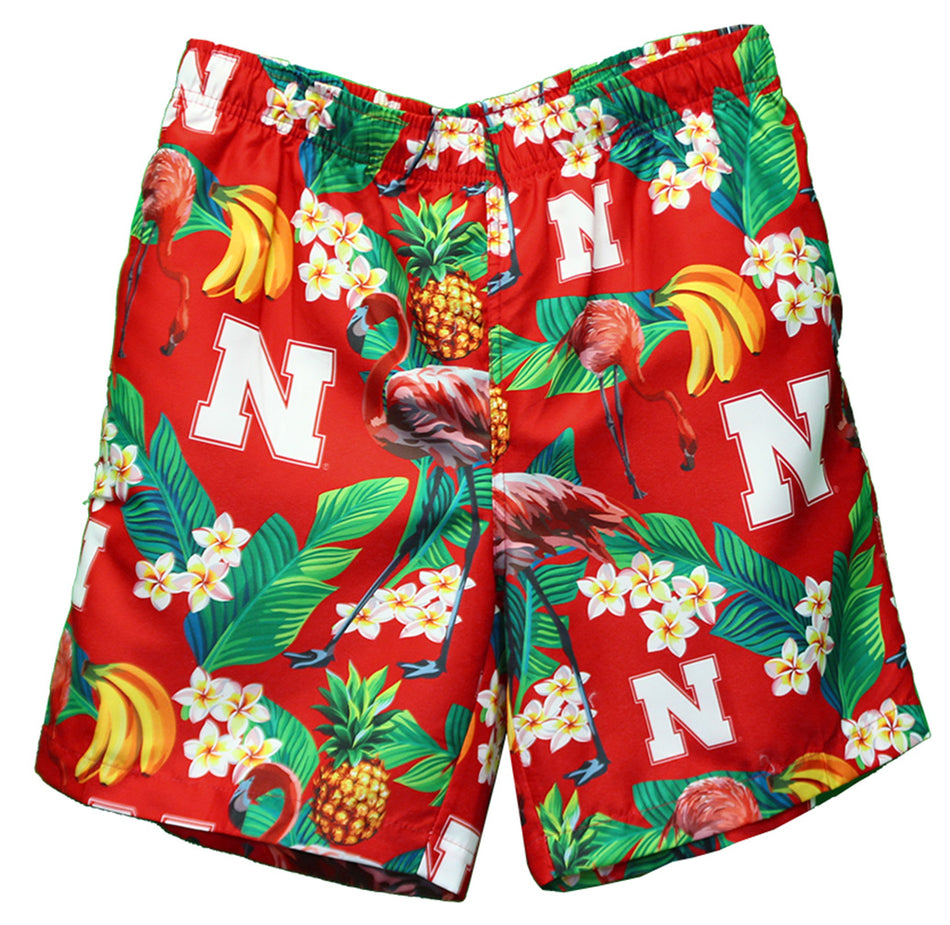 Nebraska Floral Walking Shorts