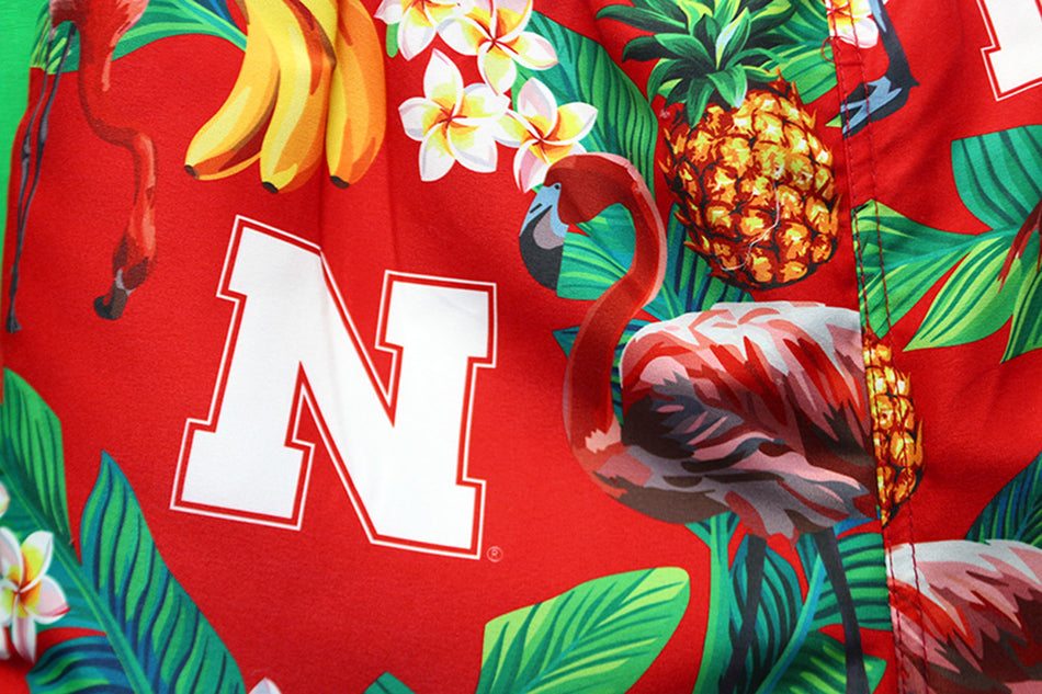 Nebraska Floral Walking Shorts