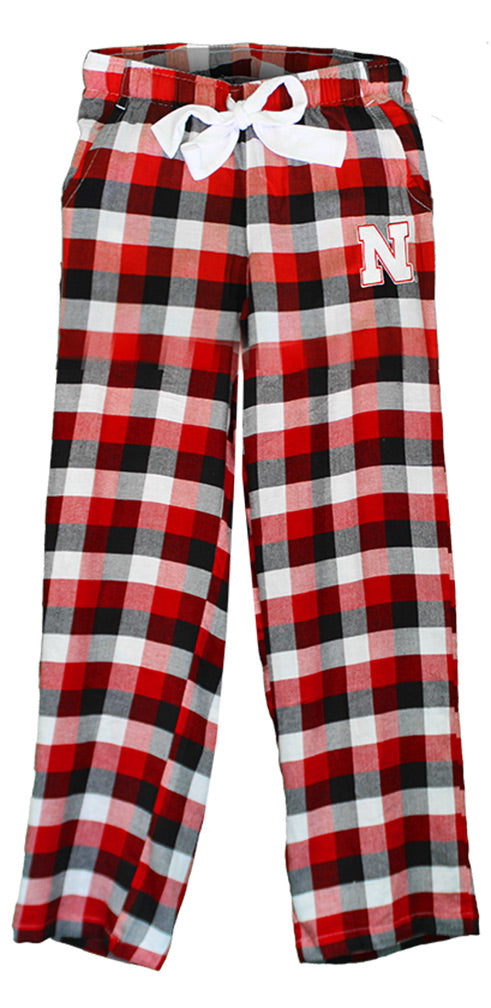 Womens Nebraska N Flannel Pant
