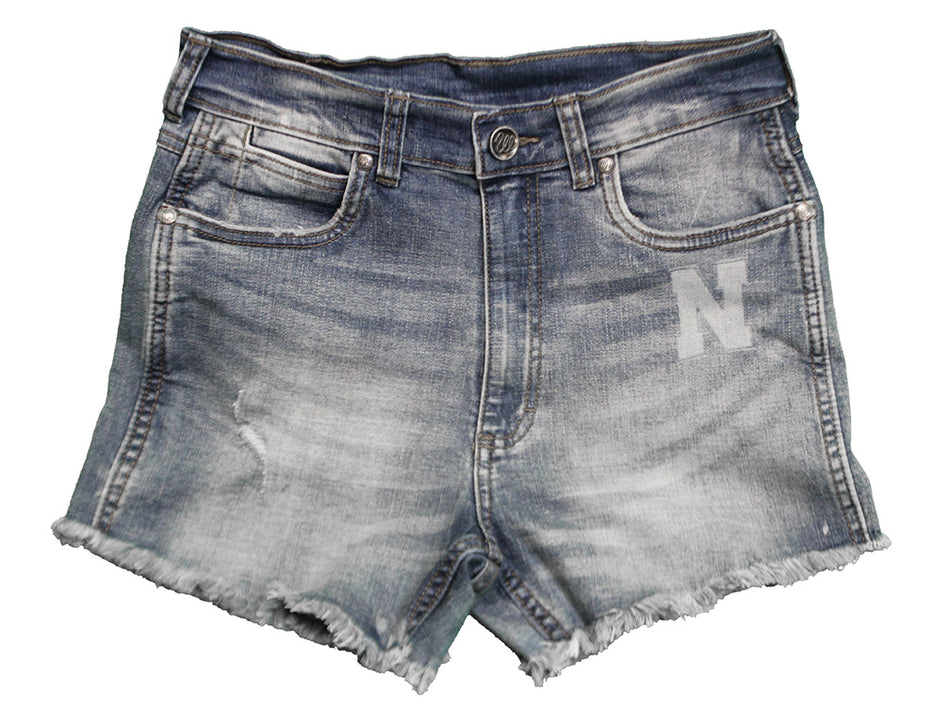 Husker Gals Wrangler Rise-Cut Shorts