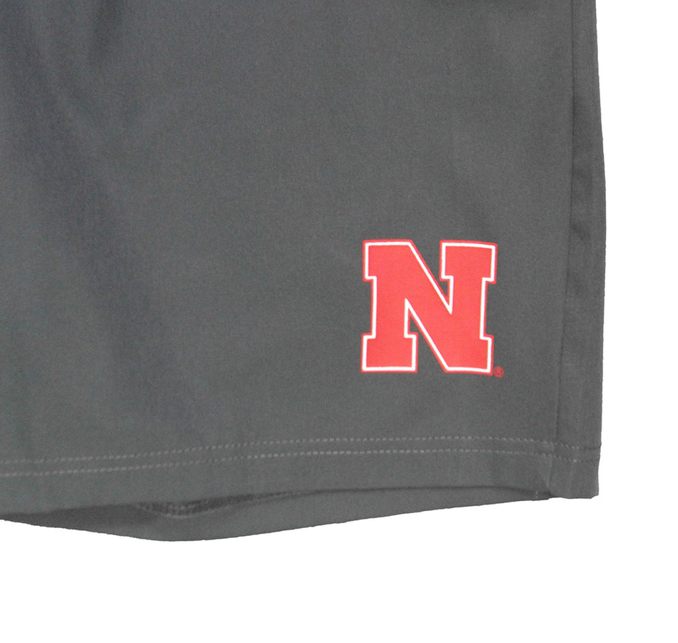 Nebraska Gunbarrel Woven Shorts
