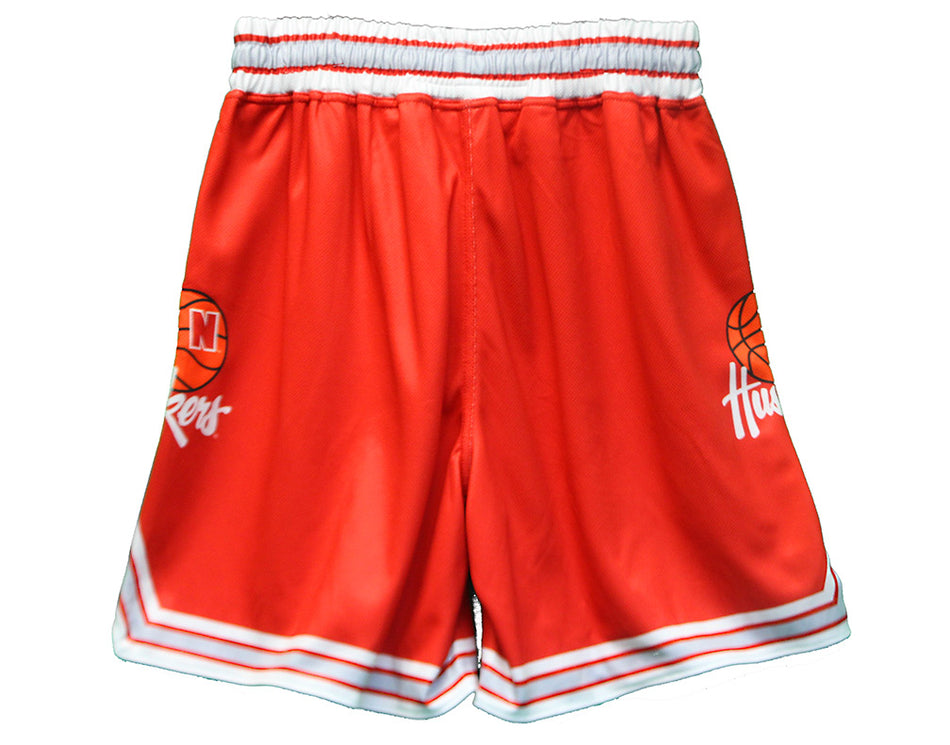 Nebraska Basketball Throwback Game Shorts