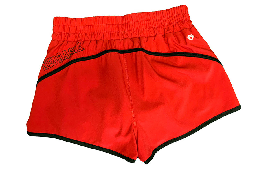 Womens Nebraska Marina Woven Shorts