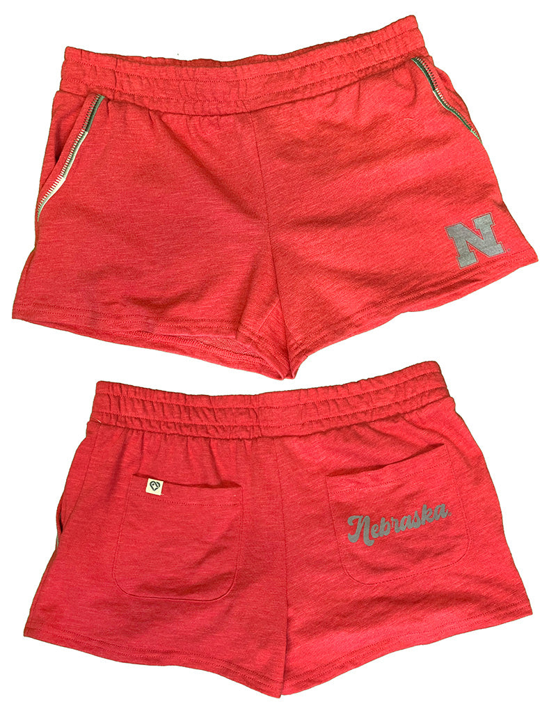 Womens Nebraska Penny Lane Shorts