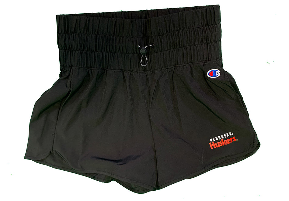 Womens Nebraska Huskers Tailgate Her Woven Shorts