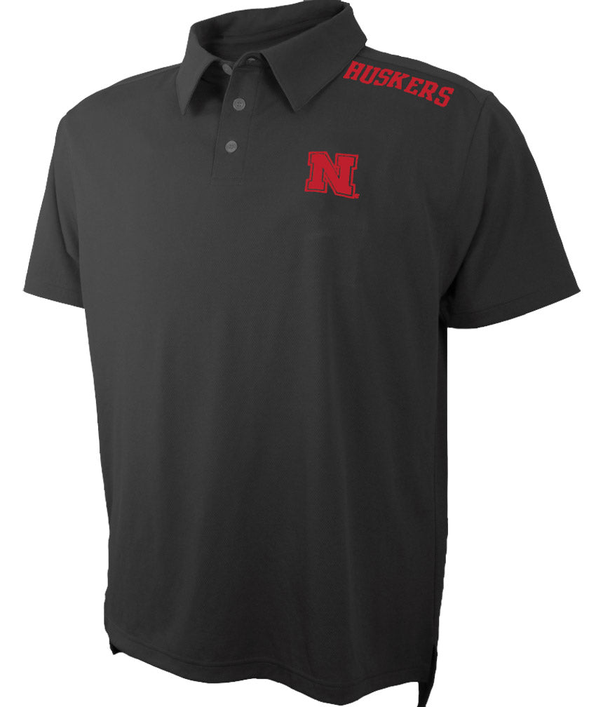OS FASHION SOLID POLO BLACK