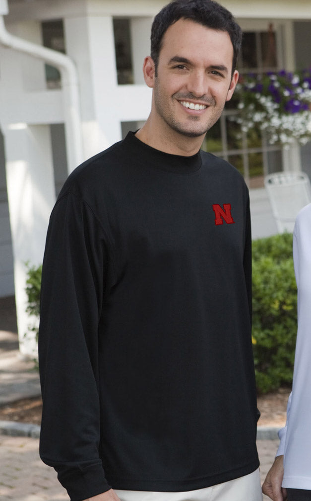 Nebraska N Mock Turtleneck