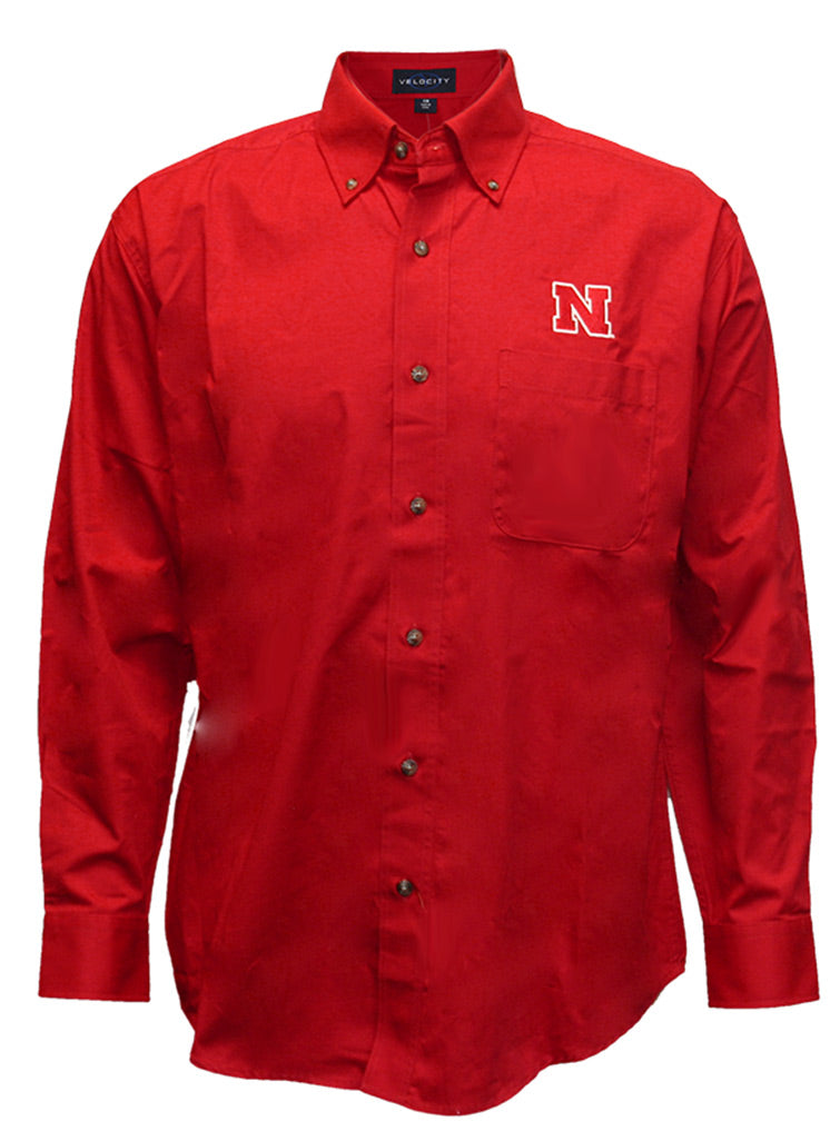 Husker Twill Dress Shirt