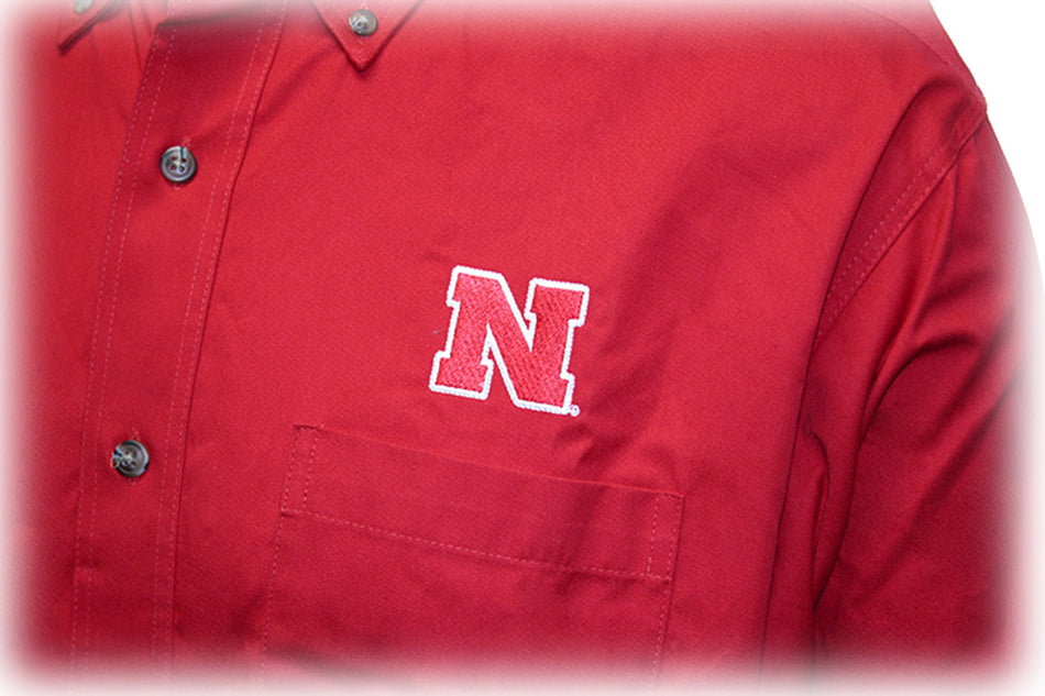 Husker Twill Dress Shirt