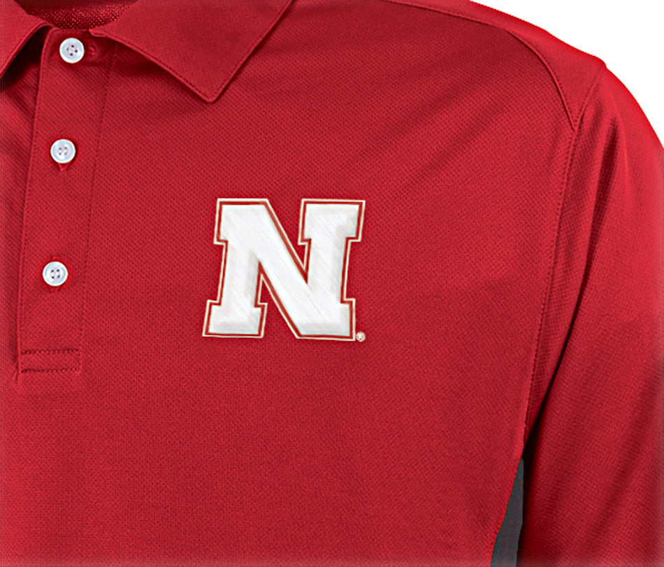 Red Side Insert Polo