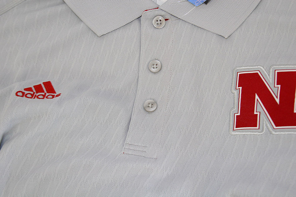 2014 Adidas Grey Sideline Elite Coaches Polo