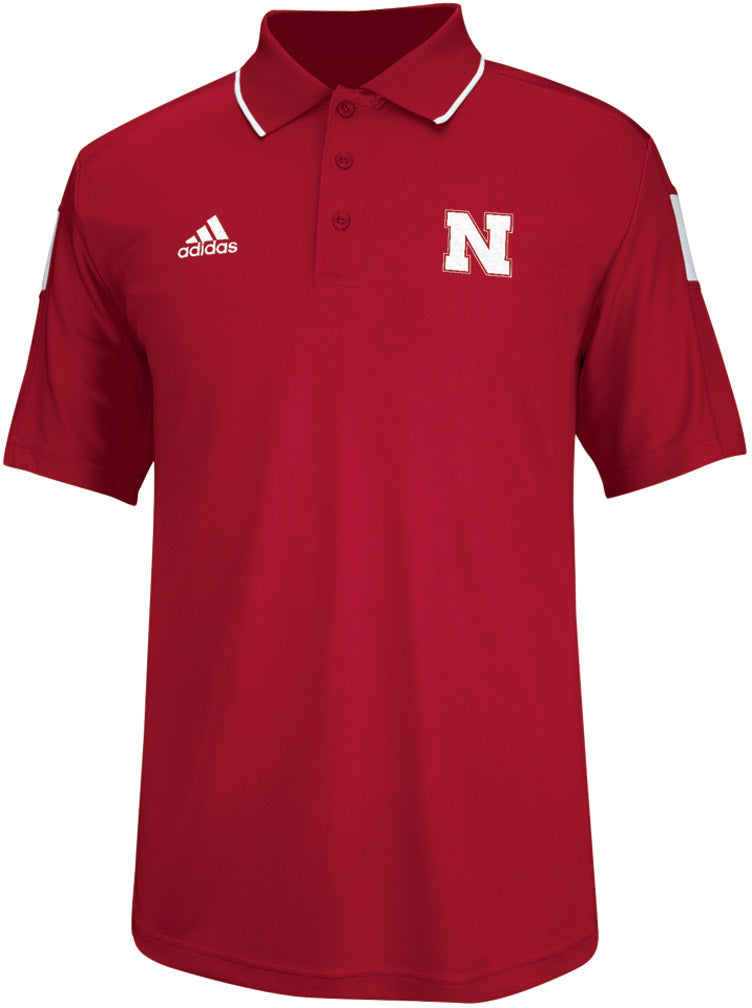 2014 Adidas Red Sideline Coaches Polo