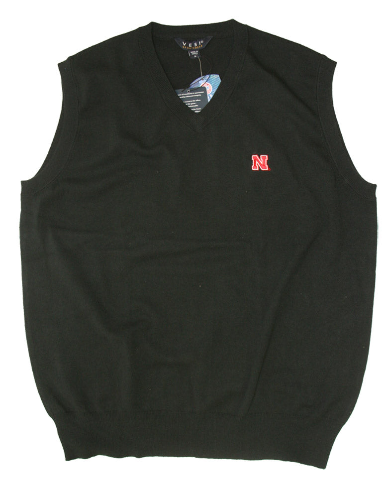 Nebraska V Neck Men's Husker Vest