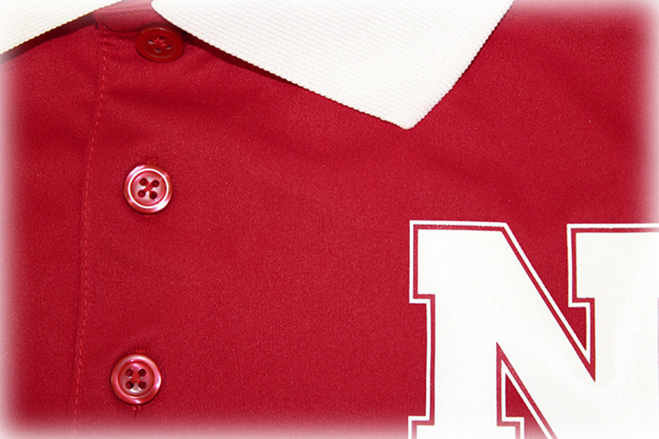 Adidas 2017 Husker Sideline Coaches Home Polo