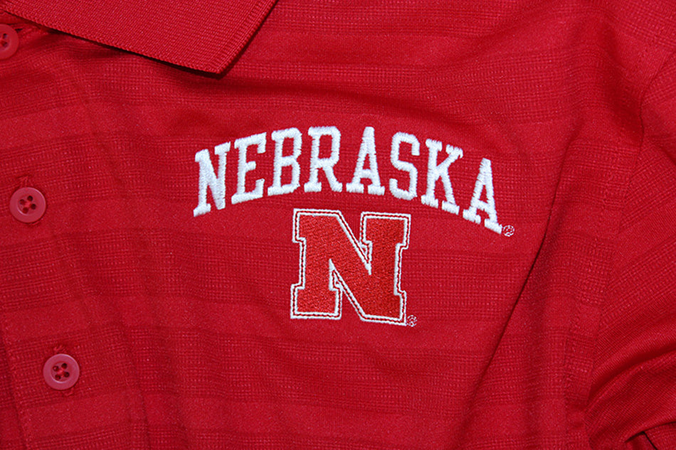 Arch Nebraska N Textured Champ Polo