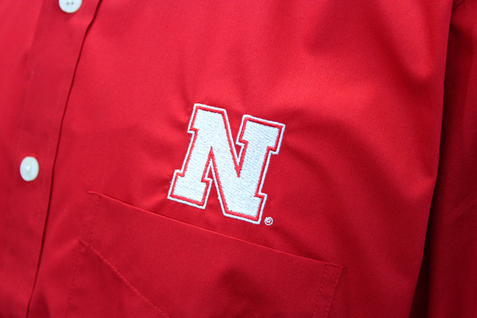 Nebraska Button Down Dress Shirt