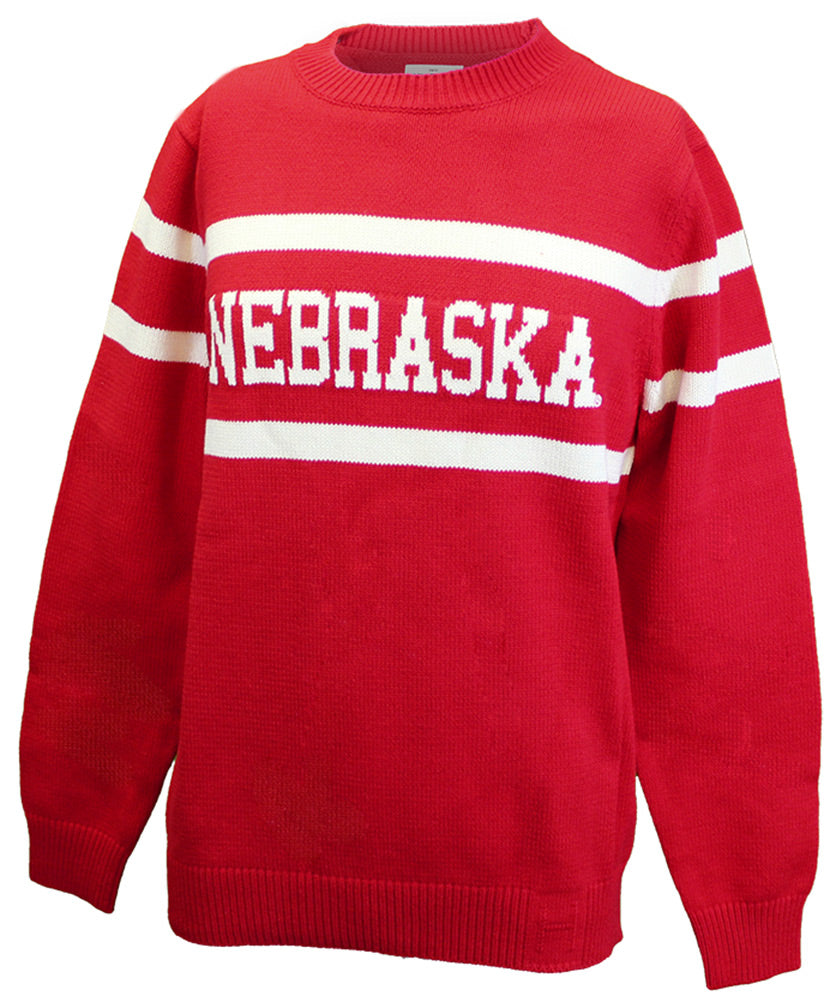 Classic Nebraska Heavy-Knit Sweater
