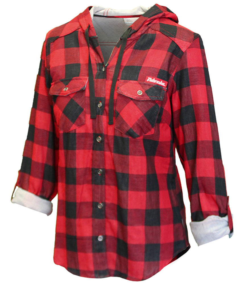 Nebraska Gals Columbia Buffalo Flannel