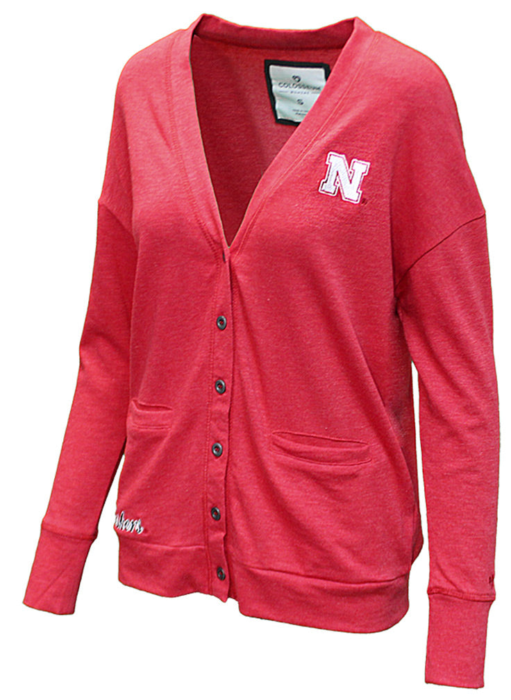 Huskers Pocket Park Cardigan