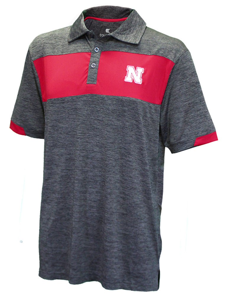 Nebraska Colorblock T.O. Polo