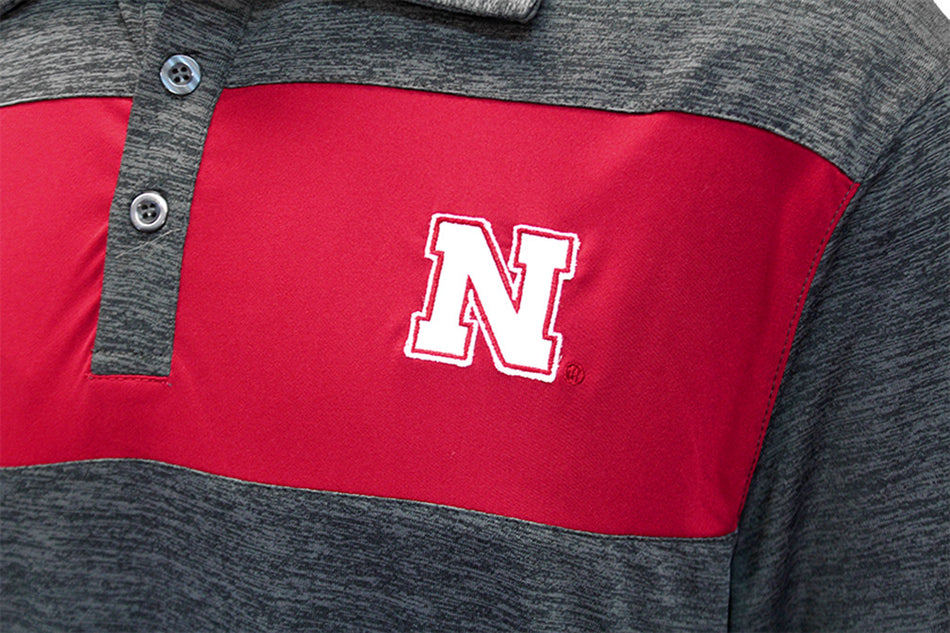 Nebraska Colorblock T.O. Polo