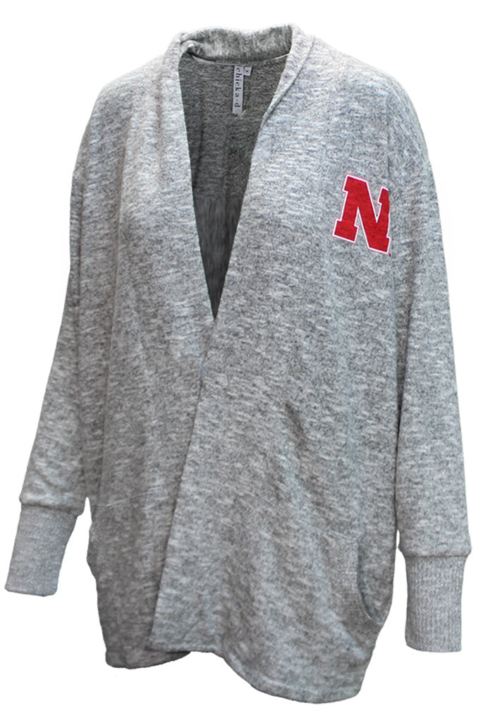 Womens Huskers Campus Cardigan