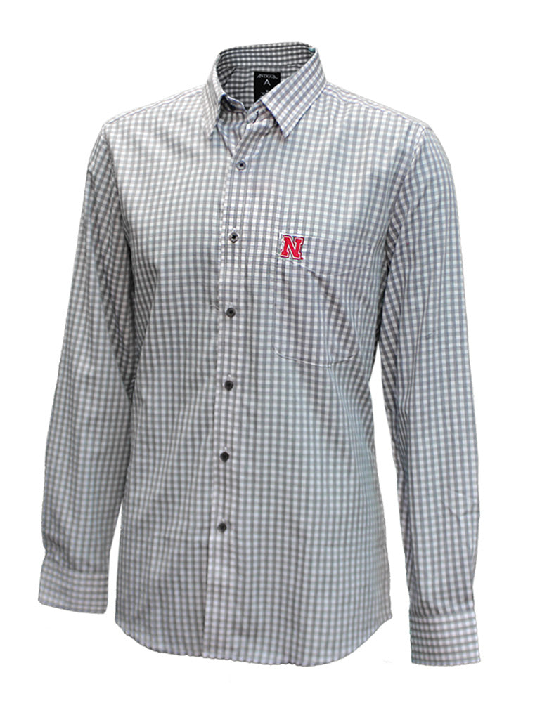 Nebraska Gingham Button Down