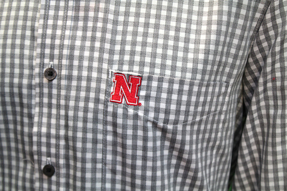Nebraska Gingham Button Down