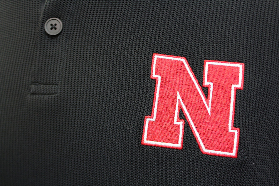 Adidas 2020 Nebraska Button Up Coaches Sweater - Black