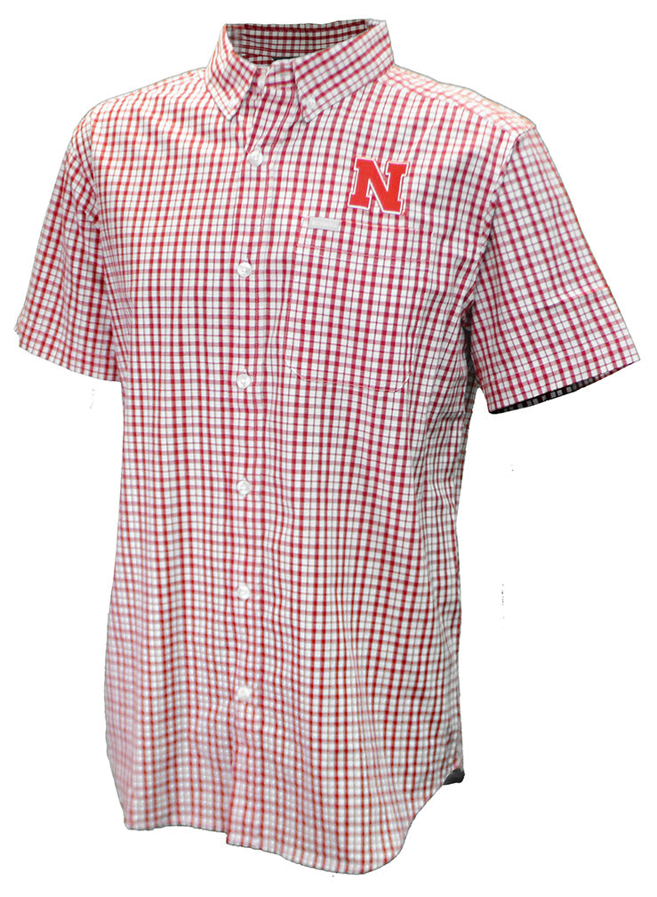 Nebraska Gingham Button Up