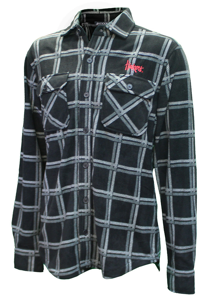 Huskers Logger Fleece Button Up