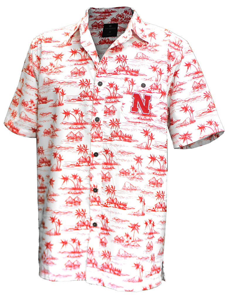 Huskers Island Dreams Camp Shirt